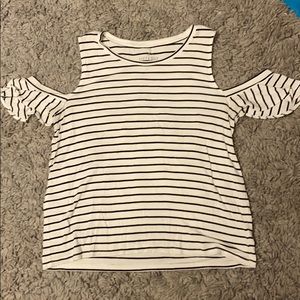 American Eagle Cold Shoulder Top